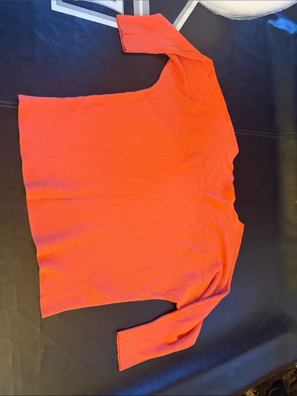 Women's Scoop Neck Lightweight Sweater in Bright Coral